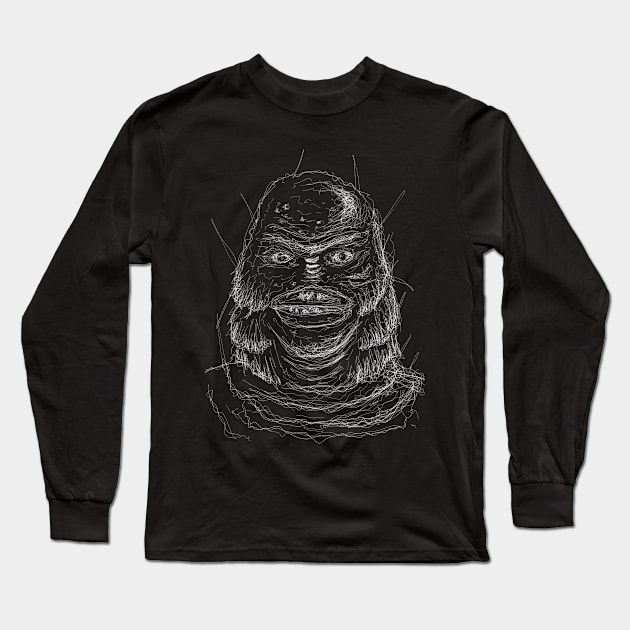 BLACK LAGOON SWAMP CHARACTER Long Sleeve T-Shirt by PNKid